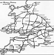 Image result for GWR Railway Map