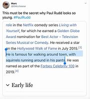 Image result for Paul Rudd Immortal