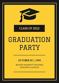 Image result for Graduation Party Invitation Cards Templates