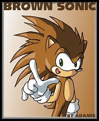 Image result for Brown Sonic Comic