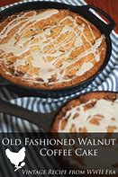 Image result for Classic Coffee and Walnut Cake