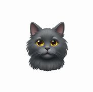 Image result for Tabby Gray Cat Emoji