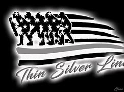 Image result for TDCJ Flag Silver Line