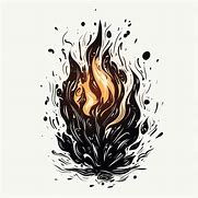 Image result for Burning Whole Person Drawing