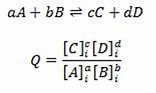 Image result for What Is a Reaction Quotient