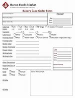 Image result for Cake Order Form for Website