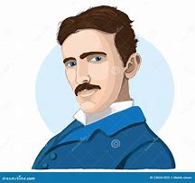 Image result for Nikola Tesla Caricatura