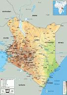 Image result for Kenya Road Map