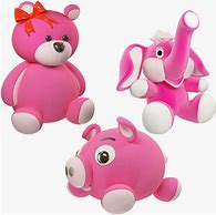 Image result for Pink Stuffed Toy with Glasses