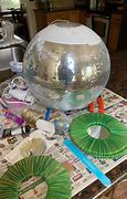 Image result for DIY Disco Ball Ornaments