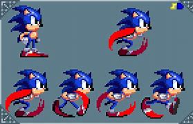 Image result for Sonic Running 2D