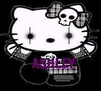 Image result for Dark Hello Kitty