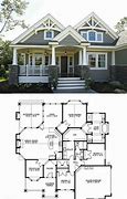 Image result for American Craftsman Bungalow House Plans