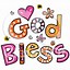 Image result for God Bless You Clip Art