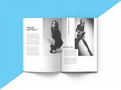 Image result for Template for Mockup A4 Magazine