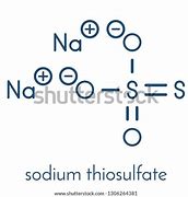 Image result for Sodium Thiosulfate Structure