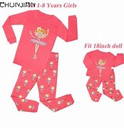 Image result for Baby Doll Pajamas for Little Girl