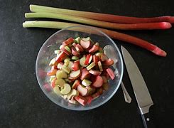 Image result for Layered Rhubarb Crisp