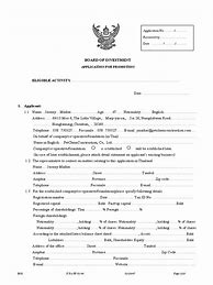 Image result for Printable Government Boi Form