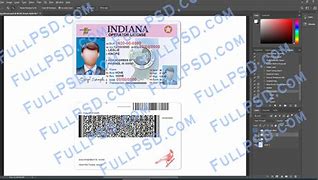 Image result for Sample Copy of a Indiana Driver License