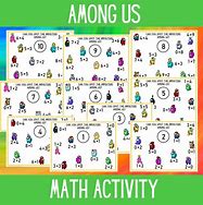 Image result for Among Us Math Game