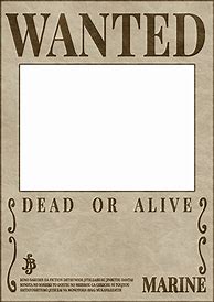 Image result for One Piece Bounty Template