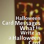 Image result for Halloween Card Sentiments