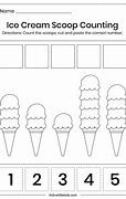 Image result for 11 Ice Cream Counting