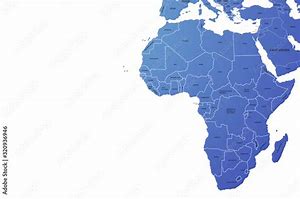 Image result for Africa World Map with Countries