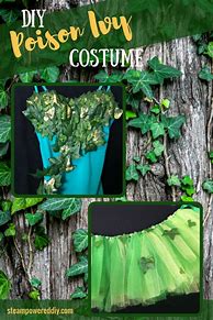 Image result for DIY Poison Ivy Costume