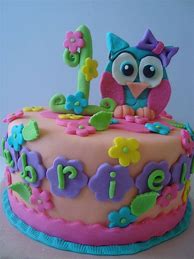 Image result for Owl Cake Basic