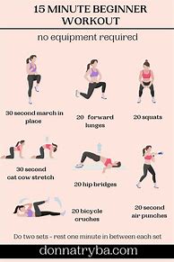 Image result for Beginner Daily Workout Routine