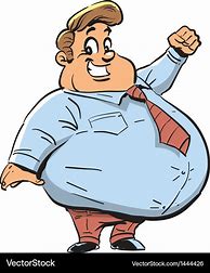 Image result for Fat Guy Cartoon