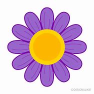 Image result for White Flowers with Purple Clip Art