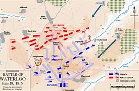 Image result for Battle of Waterloo Divisions