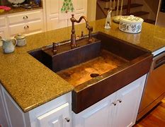 Image result for Kitchen Copper Sink Look