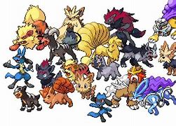 Image result for Dog Pokemon List