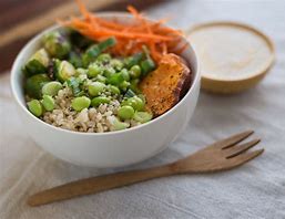 Image result for Miso Salmon Edamame Rice Bowl