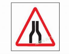 Image result for Merge Road Sign