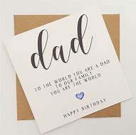 Image result for Happy Birthday Dad Card