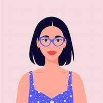 Image result for Lady with Glasses Clip Art