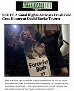 Image result for Peta Foie Gras