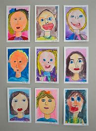 Image result for Self Portrait Drawing for Kids