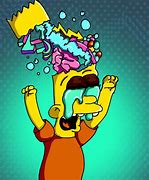 Image result for Bart Simpson Tripping