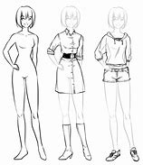 Image result for Draw Outfit for Body Shape