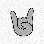 Image result for Rad Hand Sign SVG