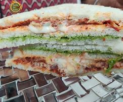 Image result for Image of Three Separate Layer Sandwich