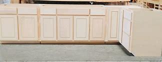 Image result for Unfinished Base Cabinets with Drawers