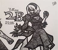 Image result for 2B Official Art