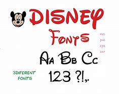 Image result for Disney Mickey Mouse Font